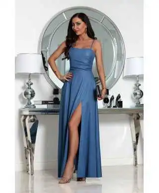 Abito da cerimonia, azzurro scuro - Nathalie
