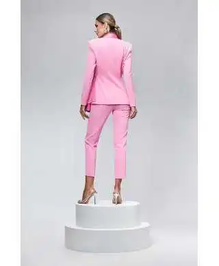 Tailleur donna, rosa - Con pantaloni