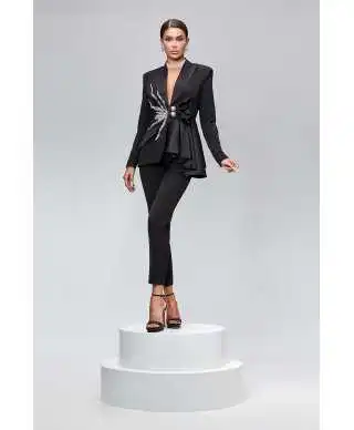 Tailleur elegante, nero