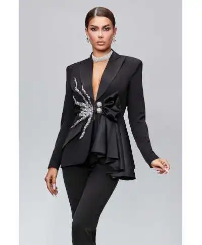 Tailleur elegante, nero