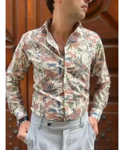 Camicia uomo fantasia - Paul Miranda - Camicie particolari, giovanili - Gogolfun.it