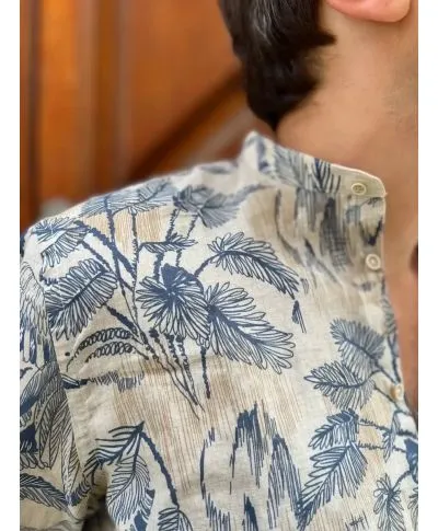 Camicie uomo fantasia beige - Key Jey - Camicie uomo particolari, giovanili - Key Jey - Gogolfun.it