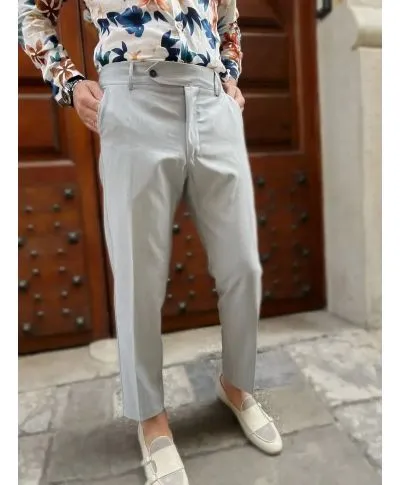 Pantaloni uomo, grigi - Eleganti