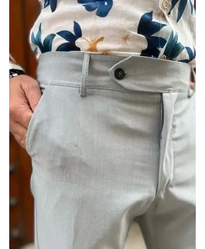 Pantaloni uomo, grigi - Eleganti
