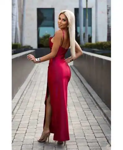 Vestito lungo aderente - Con spacco - Diana - Vestiti lunghi eleganti - Gogolfun.it